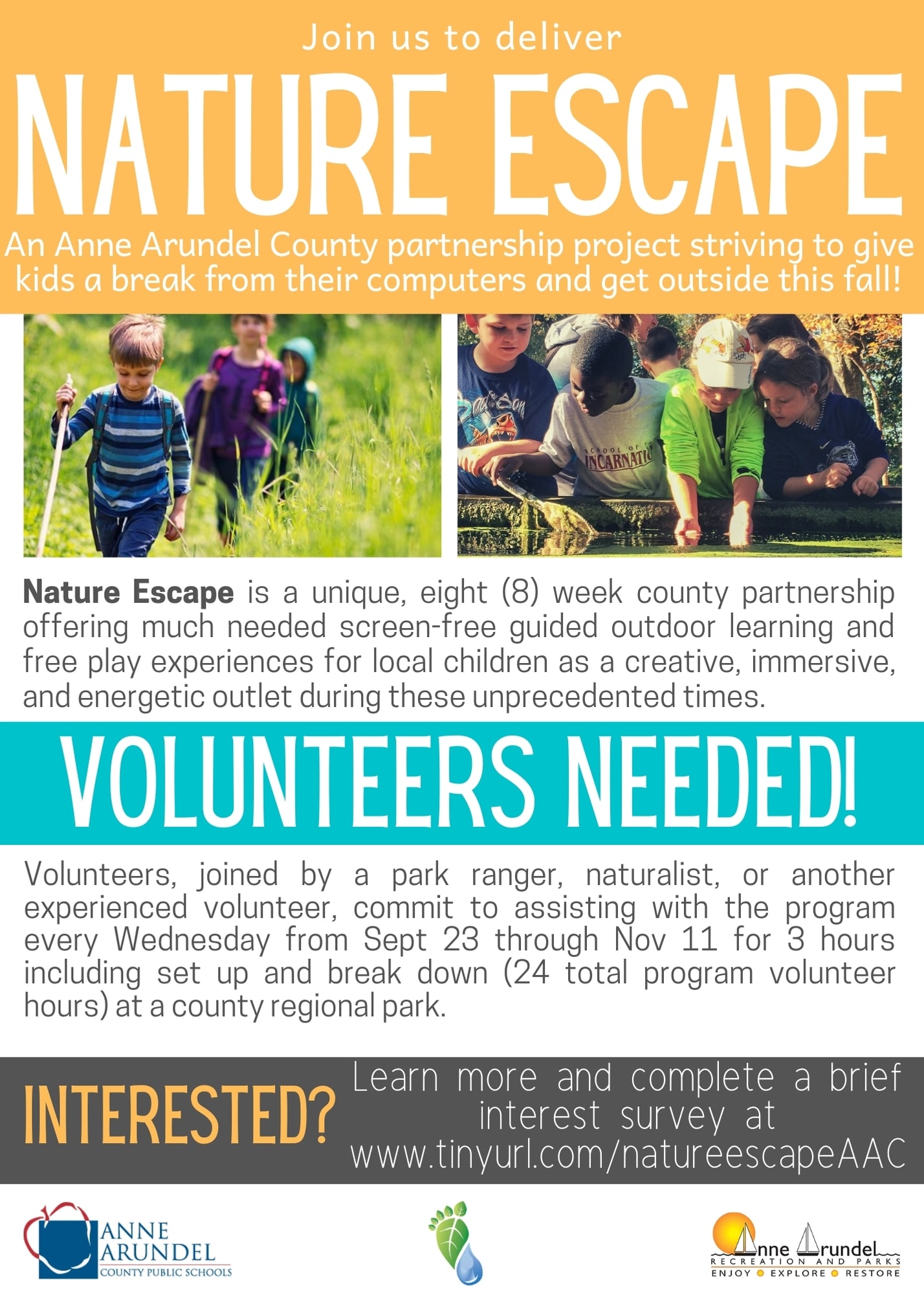 outdoor education volunteer opportunity fort smallwood beverly triton parks anne arundel county s nature escape program chesapeake network anne arundel county s nature escape